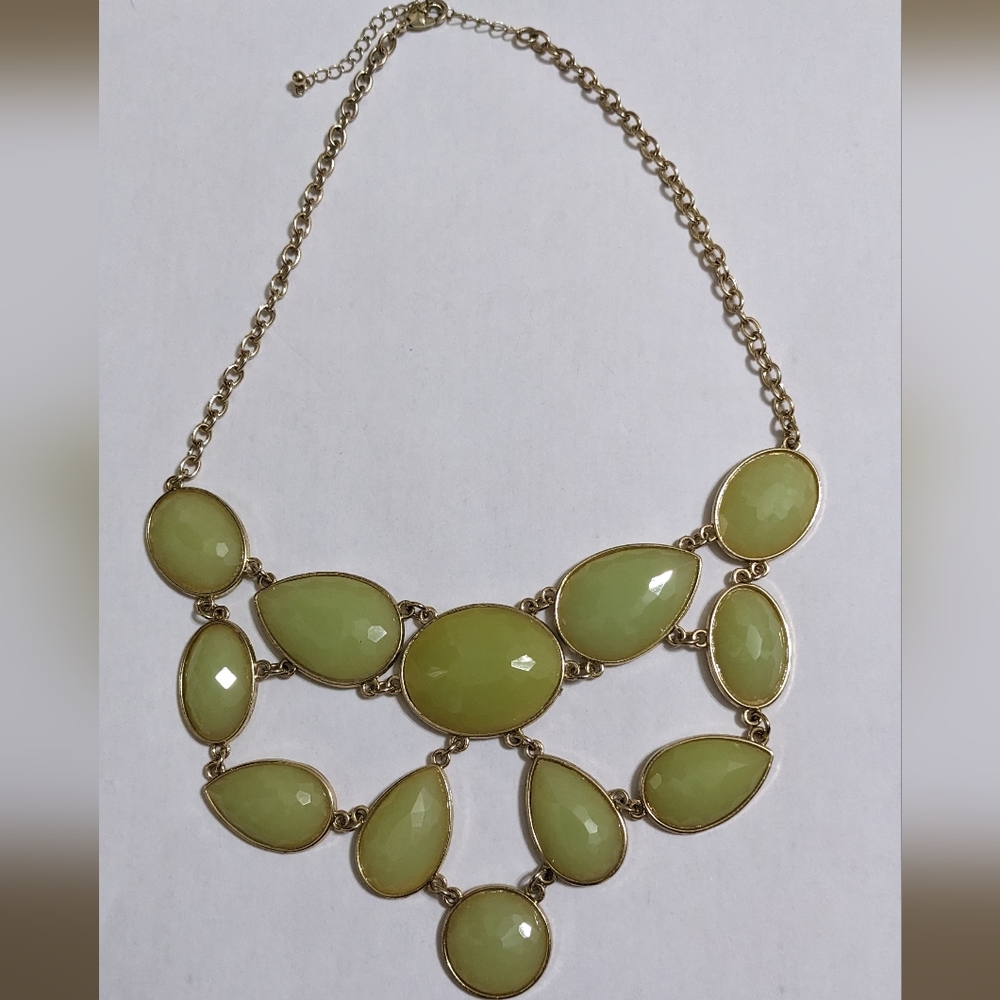 ⭐Yellow Statement Necklace⭐